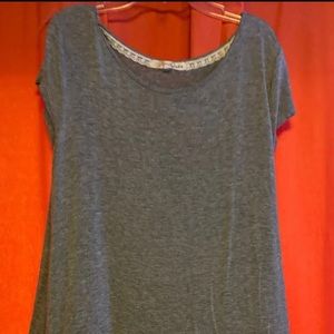 Rewind junior large lace hem tee